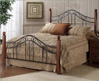 Shop Hillsdale Furniture 1010BK Madison Bed Set, King, Textured Black at the  Furniture Store