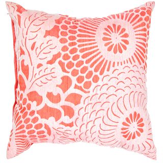 Contemporary Poly Dupione Pink/ Purple Square Pillows (Set of 2) JRCPL Throw Pillows