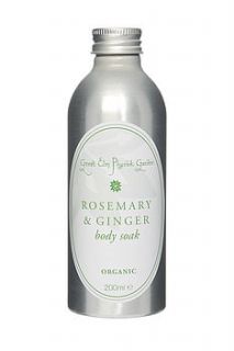 rosemary & ginger body soak by great elm physicks