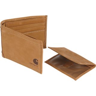 Carhartt Nubuck Passcase Wallet — Brown, Model# 61-2209-22  Wallets