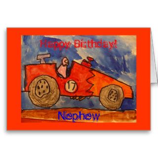 Happy Birthday Nephew Greeting Card