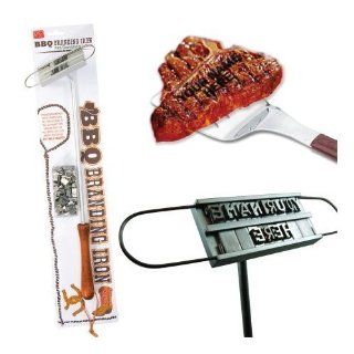 DCI BBQ Branding Iron For Personalized Grilling  Barbecue Tool Sets  Patio, Lawn & Garden