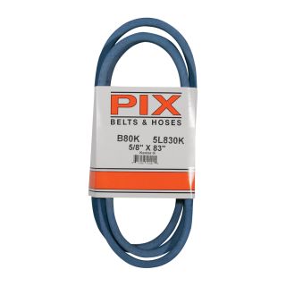 PIX Blue Kevlar V-Belt with Kevlar Cord — 83in.L x 5/8in.W, Model# B80K/5L830K  Belts   Pulleys