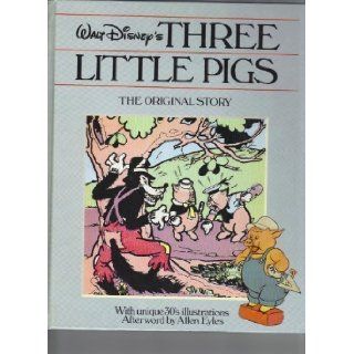 Walt Disney's Three Little Pigs, The Original Story Walt Disney Productions 9780671635664  Children's Books