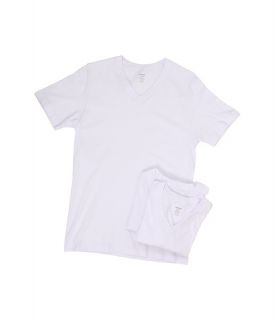 2(X)IST 3 Pack ESSENTIAL Jersey V Neck T Shirt White