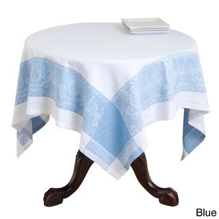 Cotton 72 inch Jacquard Roman Urn Design Tablecloth Table Linens
