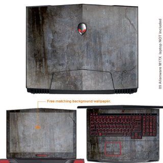 Protective Decal Skin Sticker for Alienware M17X with 17.3in Screen (view IDENTIFY image for correct model) case cover 09 M17X 337 Computers & Accessories