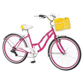 Schwinn Womens LuLu  26 Cruiser Bike   Pink