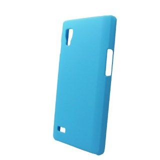 1PC New Premium Quality Plastic Hard Back Cover Case Skin For LG Optimus L9 P760 Sky Blue Cell Phones & Accessories