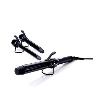 José Eber Clipped Trio 3 in 1 Digital Curling Iron with Styling Glove