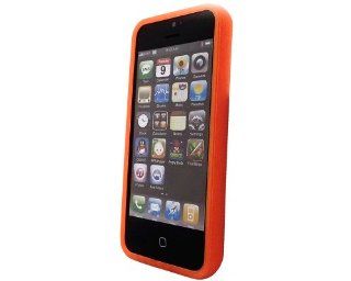 BONAMART ® Orange Matte TPU Bumper Silicone Gel Case Cover Skin For Apple iPhone 5 5G 5GS Cell Phones & Accessories