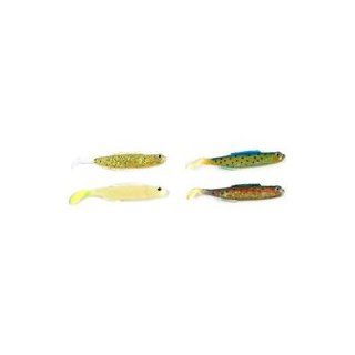 Berkley MSWM4 DRD PowerBait Saltwater Mullet Fish (Pack of 6), Dorado, 4 Inch  Artificial Fishing Bait  Sports & Outdoors