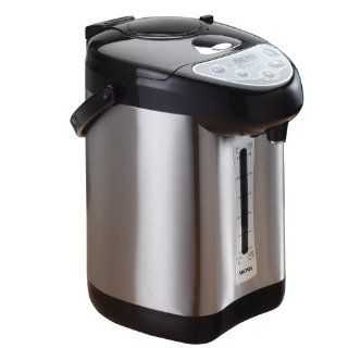 Aroma AAP 340SB Hot Water Central 4 Quart Air Pot/Water Heater, Stainless Steel Electric Hot Pots Kitchen & Dining