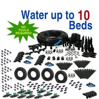 Ultimate Raised Bed Drip Irrigation Gardeners Kit  Automatic Lawn Drippers  Patio, Lawn & Garden