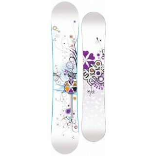 Salomon Lotus Snowboard White/Purple 151   Womens