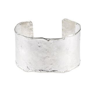 silver cuff by laura creer