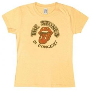 Rolling Stones   In Concert Ladies T Shirt Clothing