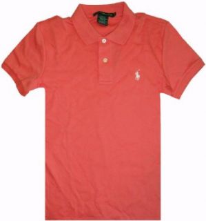 Women's Ralph Lauren Sport Short Sleeve Polo Shirt Sunset Pink Size Medium