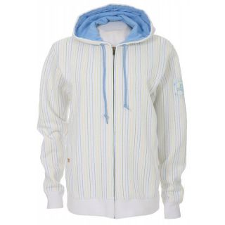 Foursquare Multicolor Pinstripe Zip Hoodie   Womens