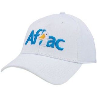 HAT CAP AFLAC DUCK INSURANCE CONSTRUCTED WHITE LIGHT BLUE RACING ASK WORK GAME  Sports Fan Baseball Caps  Sports & Outdoors