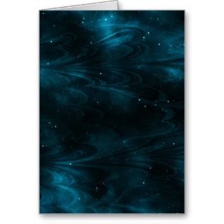 Abstract Nebula Texture   Blue Cards