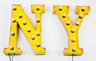 ny vintage wall light by i love retro