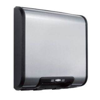 Bobrick 7128 TrimLineSeries 304 Stainless Steel ADA Surface Mounted Automatic Hand Dryer, Satin Finish, 115V