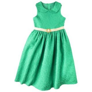Girls Special Occasion Dress    Green