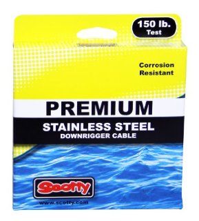 Scotty Premium Stainless Steel Replacement Downrigger Cable 400 Foot Spool  Fishing Downriggers  Sports & Outdoors