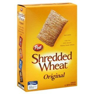 POST BREAKFAST CEREAL SHREDDED WHEAT ORIGINAL 20 OZ  Kids Breakfast Cereals  Grocery & Gourmet Food
