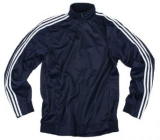 Adidas Mens 3 stripes Warm Up, Track Jacket, Navy (4X Large) Clothing