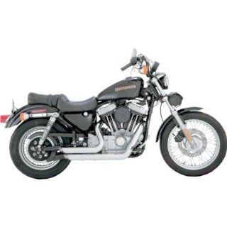 Vance & Hines Chrome Shortshots Staggered Exhaust 99 03 H D XL Sportster 17223 Automotive