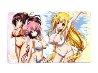 A Wide Variety of Heaven's Lost Property Anime Characters Desk & Mouse Pad Table Play Mat (Mitsuki Sohara & Astraea & Ikaros) 