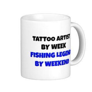Tattoo Artist Fishing Legend Coffee Mugs