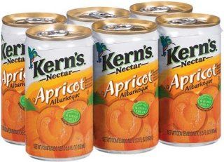 Kern's Apricot Nectar, 6 5.5 oz. Cans (Pack of 8)  Fruit Juices  Grocery & Gourmet Food