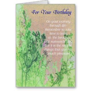 Greeting Card General Birthday