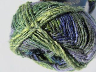 Noro Silk Garden Sock Yarn Color 354 Yellow, Green, Blue