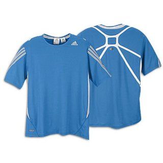 adidas Men's Clima 365 short sleeve top ( sz. XXL, Air Force Blue ) Sports & Outdoors