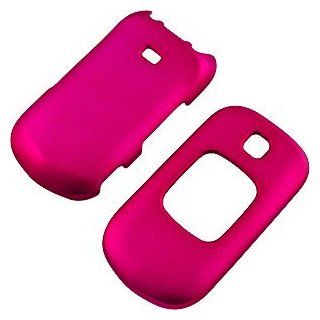 Magenta Rubberized Protector Case for Samsung Gusto 2 SCH U365 Cell Phones & Accessories