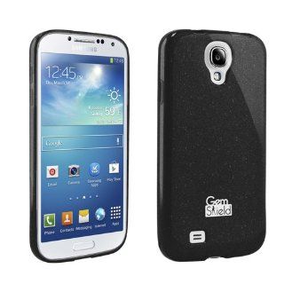 Samsung Galaxy S4 Gem Shield Glitter Black Cell Phones & Accessories