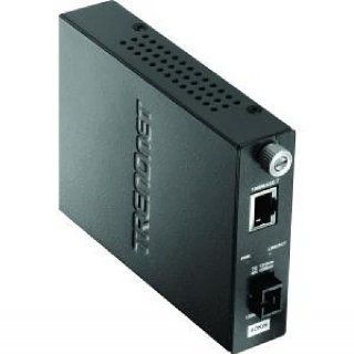 TRENDnet Intelligent 100Base TX to 100Base FX Dual Wavelength Single Mode SC Fiber Converter (TFC 110S40D5i) Computers & Accessories