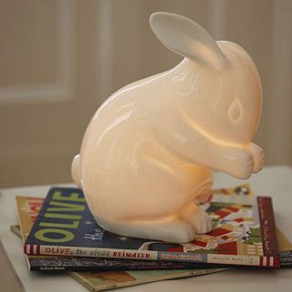 rabbit lamp by white rabbit england