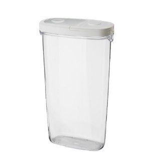 Ikea Jars w/ Lid Clear 2 Quart 7x3x12" BPA Free Food Saver Snack Grain Pasta Liquid Drink Storage Container Kitchen Cabinet Organizer 365+ Kitchen & Dining