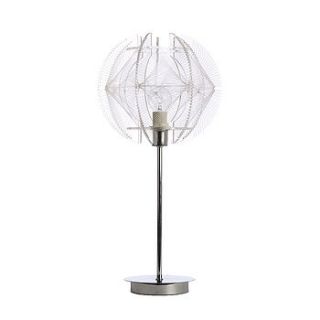 nylon acrylic table lamp by out there interiors