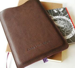 classic leather sleeve for ipad mini by bookery