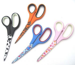 funky patterned scissors by jane means