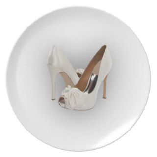 White High Heels Plates