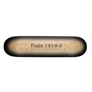 Read the Bible Psalm 1458 9 Skateboard Decks
