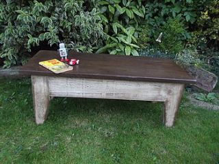 vintage mill coffee table by woods vintage home interiors