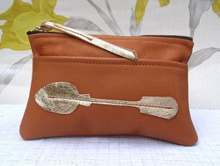 golden spoon purse by louise buchan